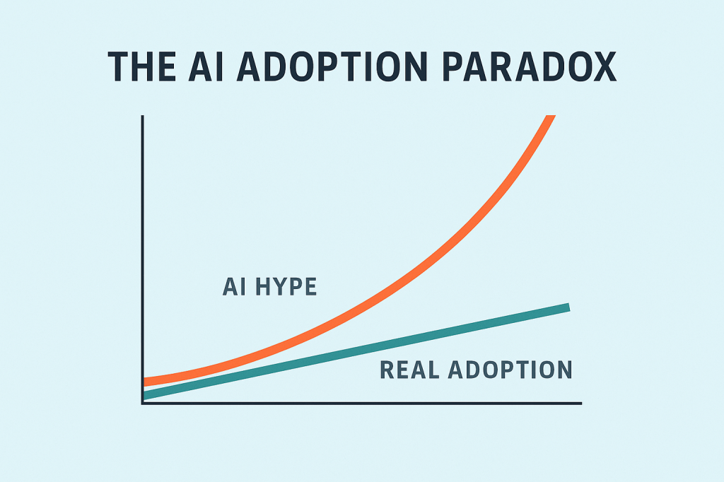 The AI Adoption Paradox: What I’m Really Seeing from the CEO&nbsp;Trenches