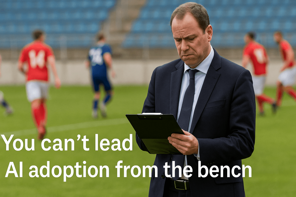 Leading from the Front: Why CEOs Must Be AI Practitioners, Not Just&nbsp;Advocates